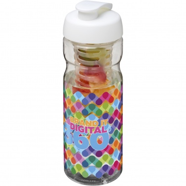 Logotrade promotional products photo of: H2O Active® Base 650 ml flip lid sport bottle & infuser