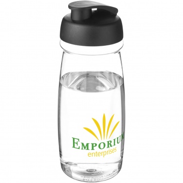 Logo trade corporate gift photo of: H2O Active® Pulse 600 ml flip lid sport bottle