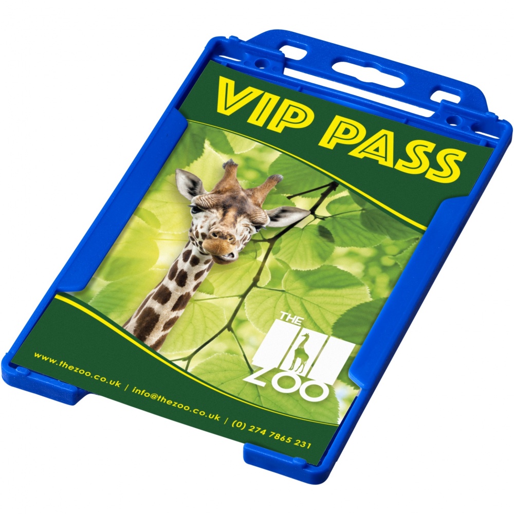 Logo trade promotional merchandise picture of: Pierre plastic card holder