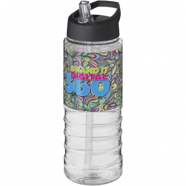 Logotrade promotional gift image of: H2O Active® Treble 750 ml spout lid sport bottle