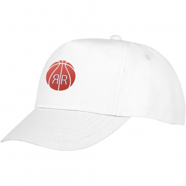 Logo trade promotional gifts image of: Feniks kids 5 panel cap