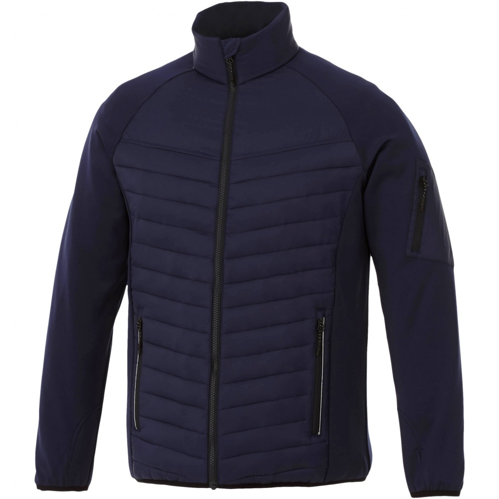 Logo trade promotional product photo of: Banff men's hybrid insulated jacket