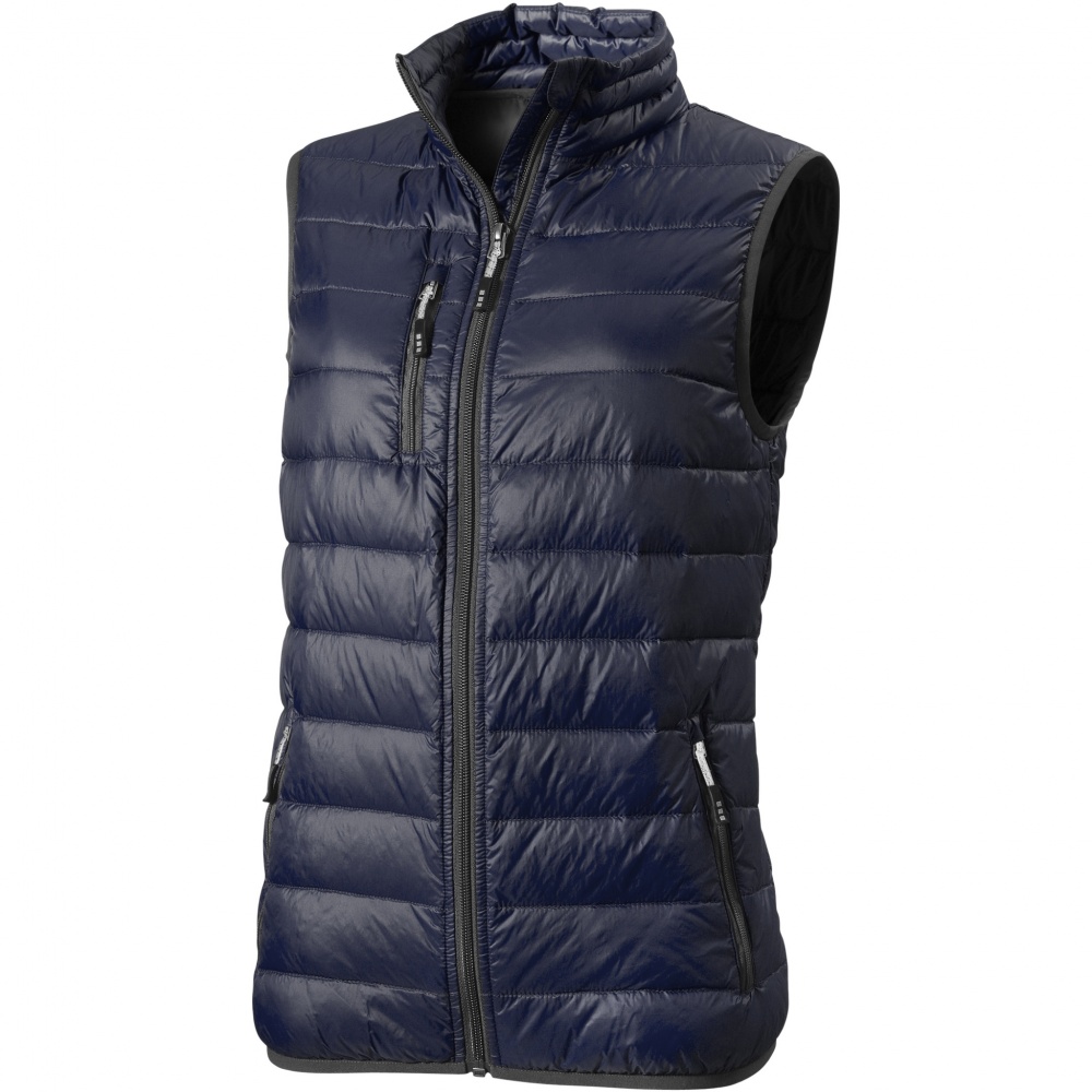 Logo trade promotional giveaways picture of: Fairview women's lightweight down bodywarmer
