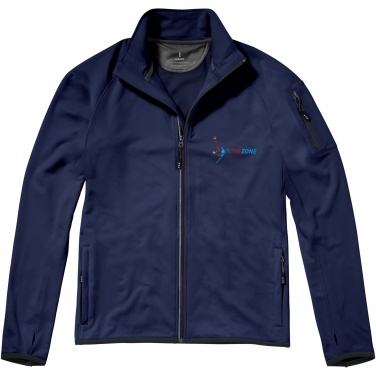 Logo trade promotional items image of: Mani men's performance full zip fleece jacket