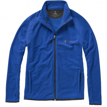 Logo trade promotional products image of: Brossard men's full zip fleece jacket