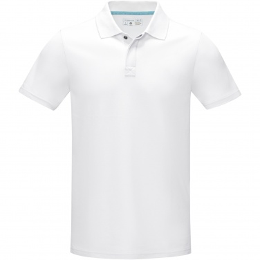 Logotrade business gift image of: Graphite short sleeve men’s organic polo