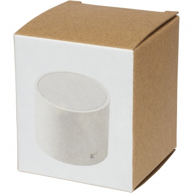 Logotrade promotional gift image of: Kikai wheat straw Bluetooth® speaker