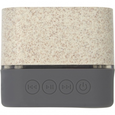 Logo trade promotional items picture of: Aira wheat straw Bluetooth® speaker