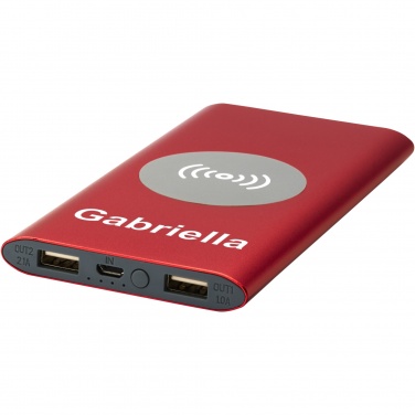 Logotrade promotional merchandise image of: Juice 8000mAh wireless power bank