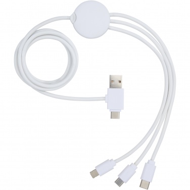 Logotrade business gifts photo of: Pure 5-in-1 charging cable with antibacterial additive
