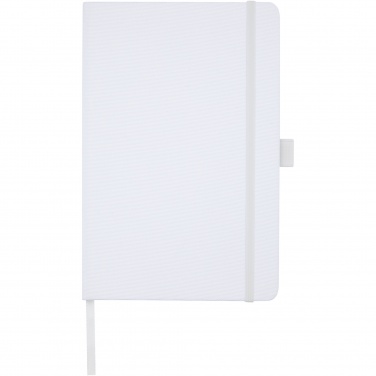 Logo trade advertising products image of: Honua A5 recycled paper notebook with recycled PET cover
