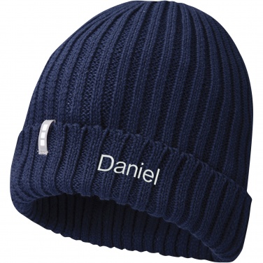 Logo trade promotional giveaways picture of: Ives organic beanie
