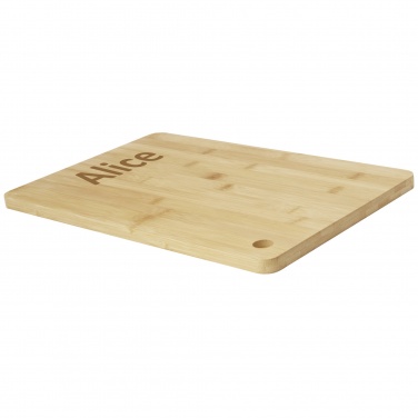 Logo trade promotional merchandise image of: Harp bamboo cutting board