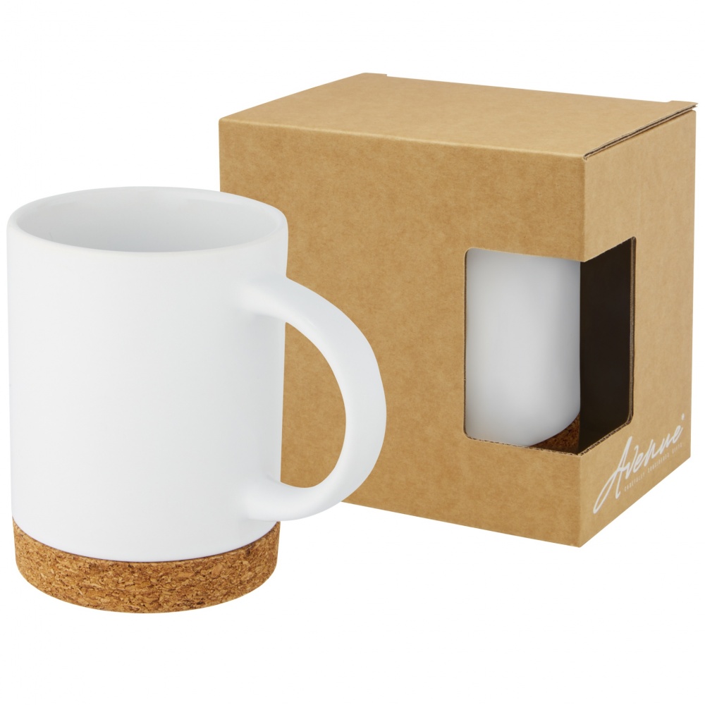 Logotrade business gifts photo of: Neiva 425 ml ceramic mug with cork base