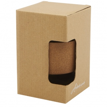 Logotrade promotional gift image of: Lidan 360 ml borosilicate glass tumbler with silicone lid