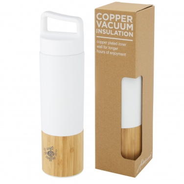 Logo trade promotional product photo of: Torne 540 ml  stainless steel bottle with bamboo outer wall