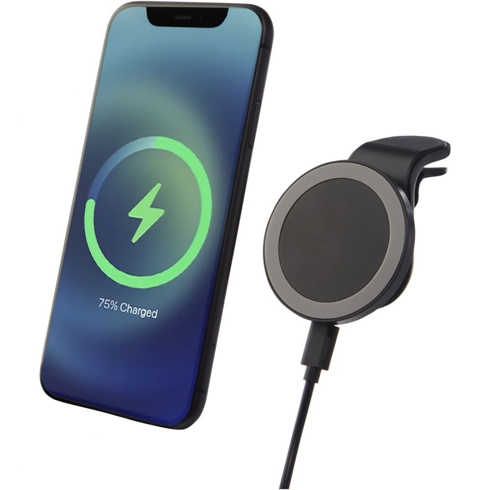 Logotrade promotional merchandise picture of: Magclick 10W wireless magnetic car charger