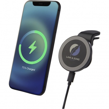 Logotrade promotional gift image of: Magclick 10W wireless magnetic car charger
