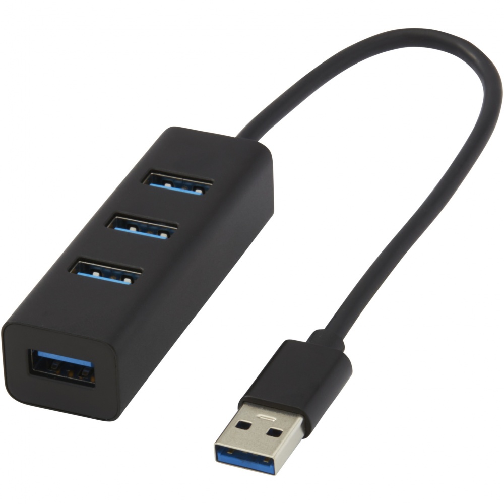 Logo trade advertising products image of: ADAPT aluminum USB 3.0 hub