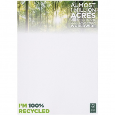 Logo trade advertising product photo of: Desk-Mate® A4 recycled notepad