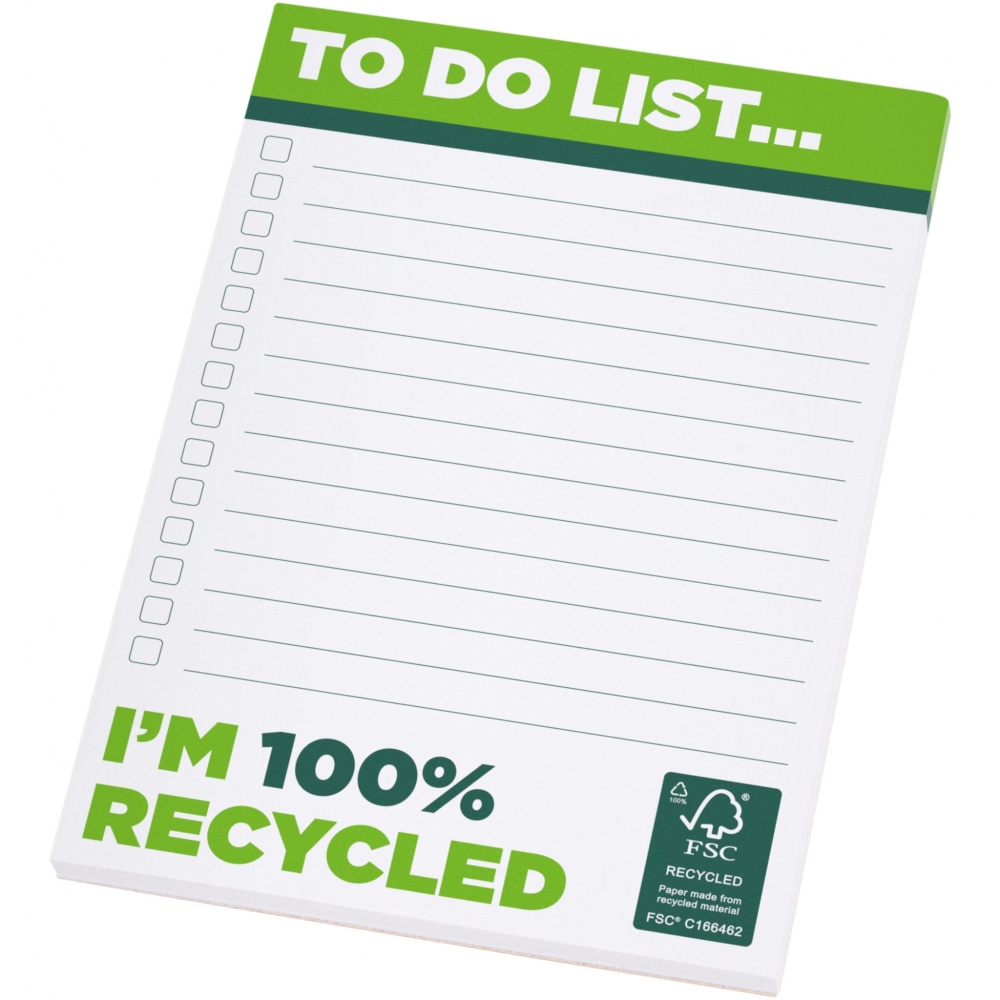 Logotrade corporate gift image of: Desk-Mate® A6 recycled notepad