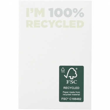 Logotrade promotional merchandise picture of: Sticky-Mate® recycled sticky notes 50 x 75 mm