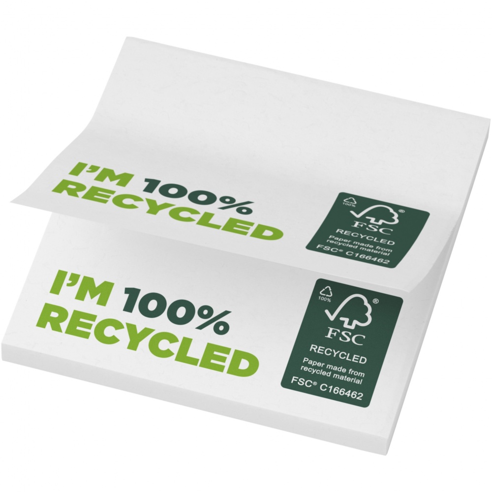 Logotrade promotional merchandise photo of: Sticky-Mate® recycled sticky notes 75 x 75 mm
