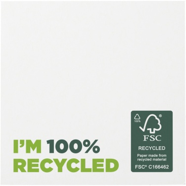 Logotrade promotional merchandise photo of: Sticky-Mate® recycled sticky notes 75 x 75 mm