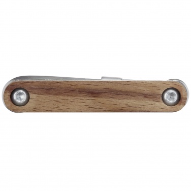 Logo trade advertising products image of: Fixie 8-function wooden bicycle multi-tool