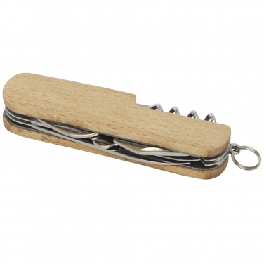 Logotrade promotional merchandise image of: Richard 7-function wooden pocket knife