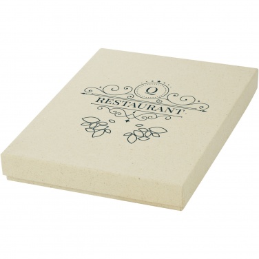 Logotrade promotional merchandise image of: Verde 3-piece grass paper stationery gift set