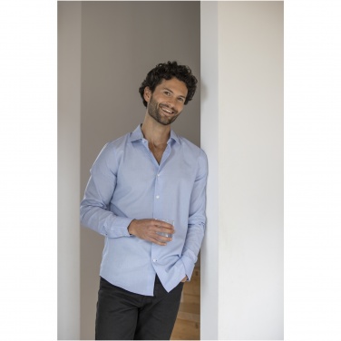 Logotrade promotional product picture of: Cuprite long sleeve men's organic shirt