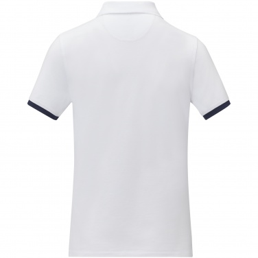 Logotrade promotional gift picture of: Morgan short sleeve women's duotone polo