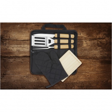 Logo trade advertising product photo of: Gratar 5-piece BBQ set