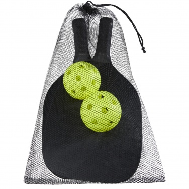 Logo trade promotional merchandise picture of: Enrique paddle set in mesh pouch