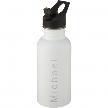 Logo trade advertising product photo of: Lexi 500 ml stainless steel sport bottle