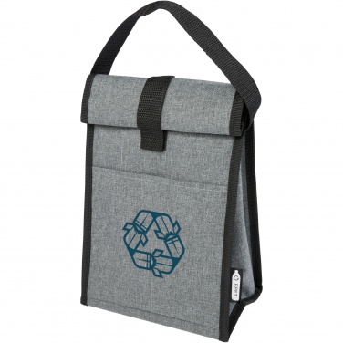 Logo trade business gifts image of: Reclaim 4-can GRS RPET cooler bag 5L