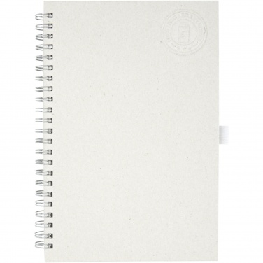 Logo trade business gift photo of: Dairy Dream A5 size reference recycled milk cartons spiral notebook