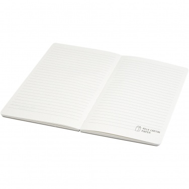Logotrade corporate gift picture of: Dairy Dream A5 size reference recycled milk cartons spineless notebook