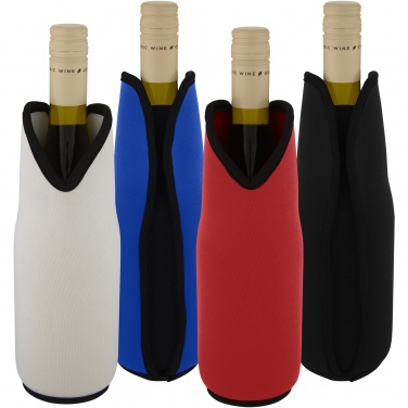 Logo trade business gift photo of: Noun recycled neoprene wine sleeve holder