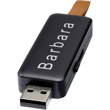 Logo trade promotional gifts picture of: Gleam 8GB light-up USB flash drive
