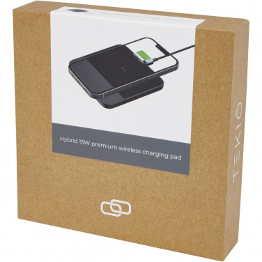 Logotrade promotional gift picture of: Hybrid 15W premium wireless charging pad