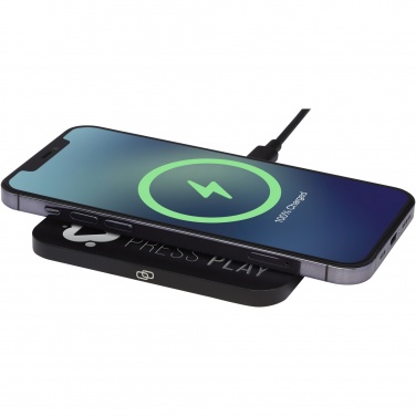 Logo trade promotional products image of: Hybrid 15W premium wireless charging pad