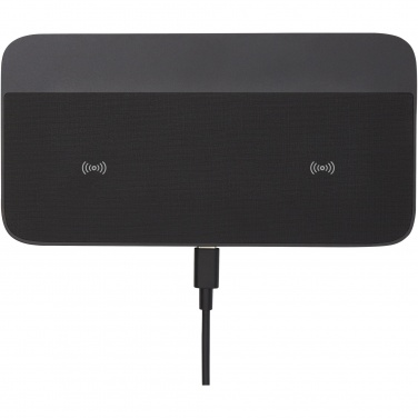 Logotrade promotional item picture of: Hybrid 15W premium dual wireless charging pad