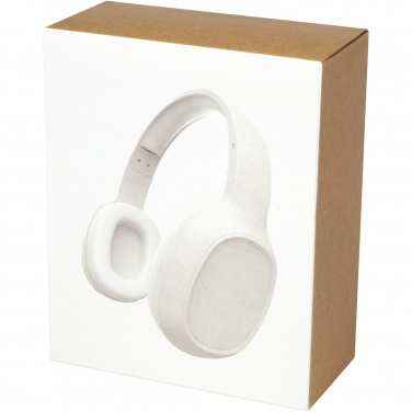 Logotrade promotional items photo of: Riff wheat straw Bluetooth® headphones with microphone