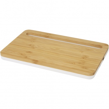 Logotrade promotional gift image of: Medake 10W bamboo wireless charger
