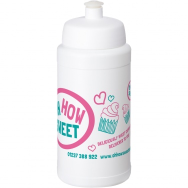 Logo trade promotional gifts picture of: Baseline® Plus 500 ml bottle with sports lid
