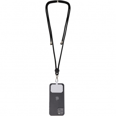 Logo trade corporate gifts image of: Kubi phone lanyard