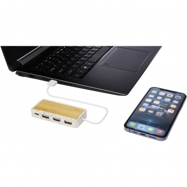 Logo trade promotional merchandise image of: Terrazzo USB 2.0 hub