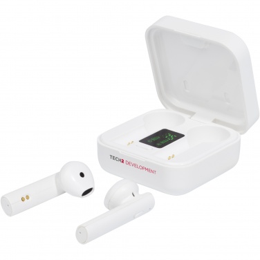 Logotrade promotional merchandise photo of: Tayo solar charging TWS earbuds 